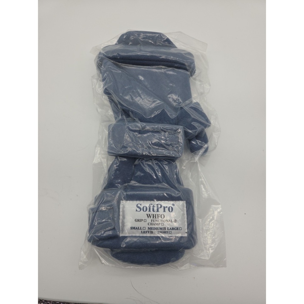 SoftPro WHFO Functional Orthosis Support, Positioning,  Medium, Left , Blue, New